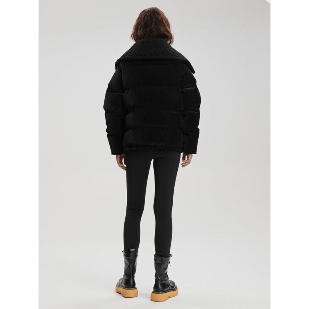 Varley Roseville Down Jacket Puffer Black Small MSRP $398 - Picture 4 of 9